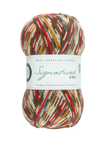 Robin 941 - Country Birds Signature 4 Ply Sock - West Yorkshire Spinners