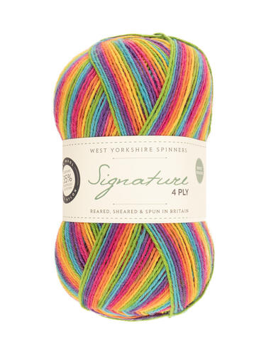 Rum Paradise 822 - Cocktail Signature 4 Ply Sock - West Yorkshire Spinners