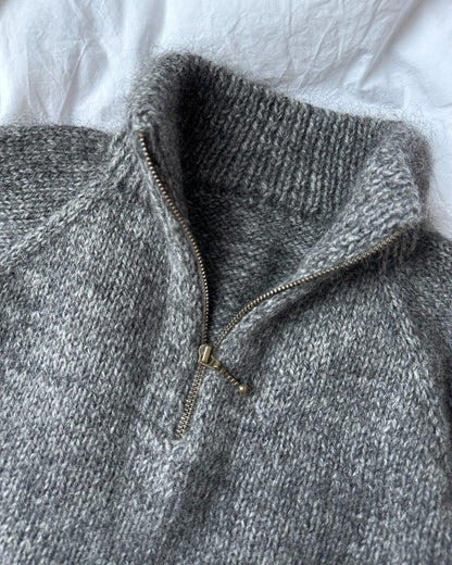 Zipper Sweater Junior - PetiteKnit - PRINTED PATTERN