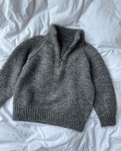 Zipper Sweater Junior - PetiteKnit - PRINTED PATTERN