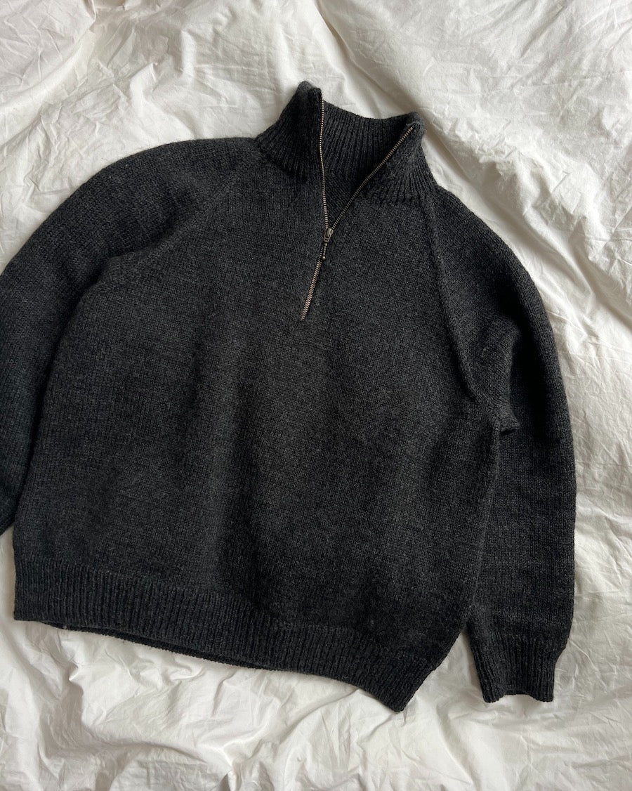Zipper Sweater Light - Man - PetiteKnit - PRINTED PATTERN